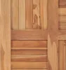 vidaXL Tischplatte Massivholz Teak 60×60×2,5 cm Produktbild-Vorschau 4