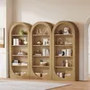 Tribesigns 180 cm hohes Bücherregal, 5-stufiges, gewölbtes Produktbild-Vorschau 9