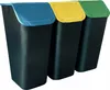 Three recycling bins with different colored lids are shown against a white background. Náhľad obrázku produktu