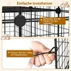 Kattenkooi, grote kattenren van 4 verdiepingen met hangmat, Productafbeelding-voorbeeld 5
