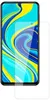 A screen protector is shown on top of a smartphone. Produktbild-Vorschau