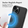 imoshion Color Back Cover mit MagSafe iPhone 14 - Schwarz Produktbild-Vorschau 4