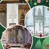 Makramee-Weihnachtsbaum, 3er-Set, dekorative Produktbild-Vorschau 2