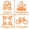 ECENCE 2x Fahrrad-Sattel Regenschutz Fahrradsattelüberzug Produktbild-Vorschau 6