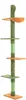 Fudajo Kratzbaum deckenhoch 229–275 cm in Grün, Produktbild-Vorschau 8
