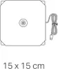 Zafferano Base di Ricarica a Contatto USB-A per Poldina L - Anteprima dell’immagine prodotto 2