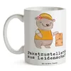 Mr. & Mrs. Panda Teebecher Paketzustellerin Leidenschaft - Produktbild-Vorschau 3