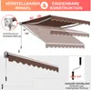 GOPLUS 245x200cm Gelenkarmmarkise, Klemmmarkise, Produktbild-Vorschau 3
