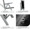 TecTake 402167, Šedá, 6 sedadlo/sedadel, Dospělí a děti, Náhled obrázku produktu 6