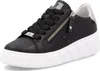 Rieker Plateau Sneaker Damen 31393933353634 Schwarz 39 EU Produktbild-Vorschau 1