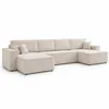 GOLDSTOFF Amalia U-Sofa mit Schlaffunktion Bettkasten – Produktbild-Vorschau 1