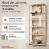 K-Möbel Vitrine en verre debout enReproduction hêtre Voir les images du produit 3