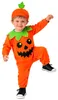 Overall Kürbis Baby Kostüm Halloween, Groesse:98 Produktbild-Vorschau 1
