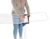 EASYmaxx Séchoir à linge extensible 185-250 x 56 x 98 cm - Voir les images du produit 9