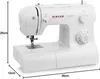 Singer Tradition 2282 Nähmaschine 32 Stichprogramme Produktbild-Vorschau 5
