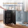MONZANA 4-teiliges Kofferset Weichschale Schwarz Produktbild-Vorschau 7