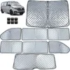 Für VW Bus Transporter T6 T6.1 ab 2019- Sonnenschutz Verdunklung 8-teilig Thermo in der Farbe von Carparts-Online GmbH Náhled obrázku produktu