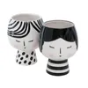 Vogeltränke Paula Mädchen Kunstharz grau H.19 cm Stückpreis Produktbild-Vorschau 2