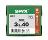 SPAX® 1191010350405 SPAX® Universalschrauben T20 Senkkopf Anteprima dell’immagine prodotto 16