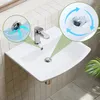HOROW Lavabo in ceramica Lavabo da appoggio per il bagno Anteprima dell’immagine prodotto 4