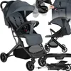 tectake® Buggy-Kinderwagen Finn Einhand-Klappmechanismus, Produktbild-Vorschau 1