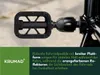 KRUMAD fietopedalen, MTB, platte pedalen met antislip Productafbeelding-voorbeeld 6