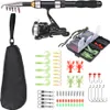 Angelrute Rolle Combo Full Kit 1,5 m Teleskop Angelrute Produktbild-Vorschau 10