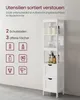 VASAGLE Hochschrank Badezimmer, Badezimmerschrank schmal, 2 Produktbild-Vorschau 8