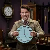 Deutsche Fischarten Wanduhr aus Alu Produktbild-Vorschau 2