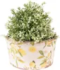 Clayre & Eef Blumentopf Ø 16x9 cm Gelb Keramik Zitrone Produktbild-Vorschau 2