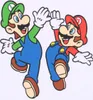 Kurzarm-T-Shirt für Kinder Super Mario Mario and Luigi Weiß Produktbild-Vorschau 2