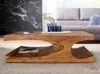 FineBuy Table basse en bois massif de Sheesham 120 cm - Voir les images du produit 4