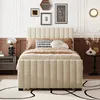 Letto imbottito Flieks 90x190cm con letto estraibile, letto Anteprima dell’immagine prodotto 2