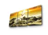 Opviq, 3P3040CS-29, Wanduhren, Mehrfarbig, Holz, 96 x 40 cm Produktbild-Vorschau 4