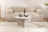 Skye Decor, Harmoni, Couchtisch, Freesienmarmor, 100 % MDF, Produktbild-Vorschau 1
