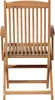 BELIANI Gartenstühle 2er Set Hellbraun Akazienholz mit Produktbild-Vorschau 3