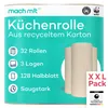 32 x Küchenrolle 3-lagig - 128 Halbblatt pro Rolle – frei Produktbild-Vorschau 1