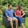 Gartenbank Rattan Gartenmöbel 2-Sitzer Rattanmöbel Sitzbank Produktbild-Vorschau 1