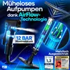 NEXTCOVER Fahrradpumpe Alle Ventile mit Airflow-Technologie Produktbild-Vorschau 1