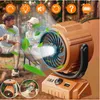 Ventilateur de camping avec éclairage LED, vent puissant, Voir les images du produit 6