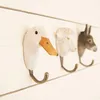 Wildlife Garden Decohook Wandhaken Ente (handgeschnitzt) Produktbild-Vorschau 4