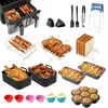 19PCS Ensemble d'accessoires pour friteuse à air chaud pour Voir les images du produit 1