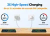 Comparison of fast charging vs standard charging. Produktbild-Vorschau