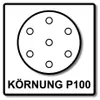 Festool STF D225/128 Brusný kotouč granát P100 225 mm 25 ks Náhled obrázku produktu 5