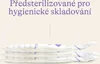 A stack of breast milk storage bags with text above. Podgląd zdjęcia produktu