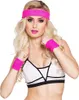 Boland Schweißbänder neonpink, 3 Stk. Produktbild-Vorschau 4