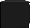 vidaXL Armoire TV avec lampes LED Noir 140x40x36 cm Voir les images du produit 9