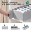 Aufbewahrungsbox Aufbewahrungsboxen für Schubladen Faltbare Produktbild-Vorschau 6