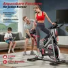 Heimtrainer Fahrrad für Zuhause - Indoor-Cycling-Fahrrad Produktbild-Vorschau 6
