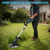 980W Akku Rasentrimmer mit  2*4,0Ah Akkus, 14800U/min Produktbild-Vorschau 9